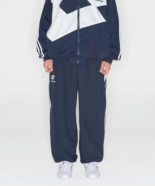 LOTTO（ロット） ワイドパンツ パンツ LOTTO LOSANGA NYLON PANTS