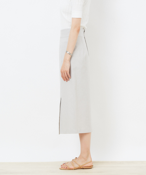 「FONCE」 タイトスカート 36 ライトブルー レディース_画像5