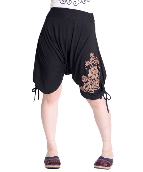 marai（マーライ） ハーフパンツ パンツ 短パン ロータス ハーフ丈