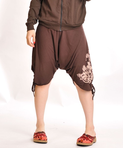 marai（マーライ） ハーフパンツ パンツ 短パン ロータス ハーフ丈