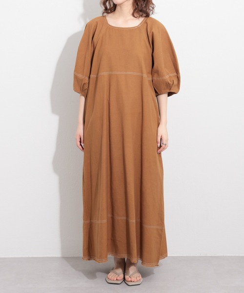 CIAOPANIC TYPY（チャオパニックティピー） 7分袖ワンピース ONE SIZE