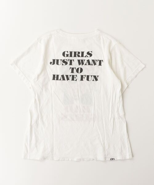 「JOEY HYSTERIC」 「KIDS」半袖Tシャツ L ホワイト キッズ_画像2
