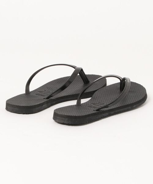 「havaianas」 ビーチサンダル 24.5 グレー系その他 レディース_画像2
