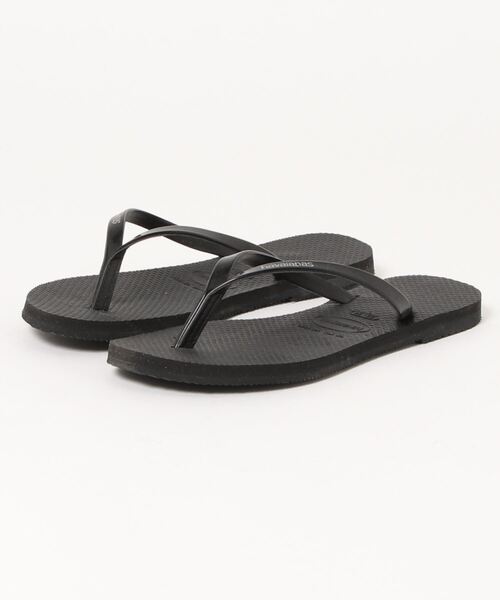 「havaianas」 ビーチサンダル 24.5 グレー系その他 レディース_画像5