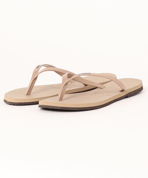 「havaianas」 ビーチサンダル 24.5 グレー系その他 レディース_画像9