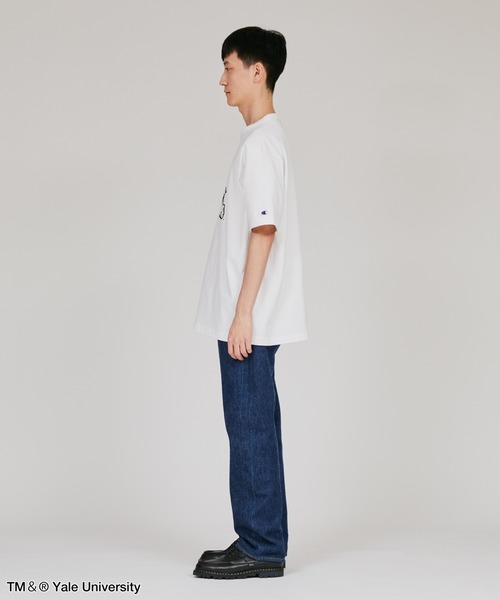 「Champion」 半袖Tシャツ LARGE ブルー系その他2 メンズ_画像9