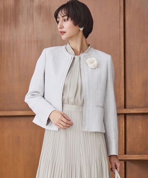 23区（ニジュウサンク） ジャケット ノーカラージャケット ライト