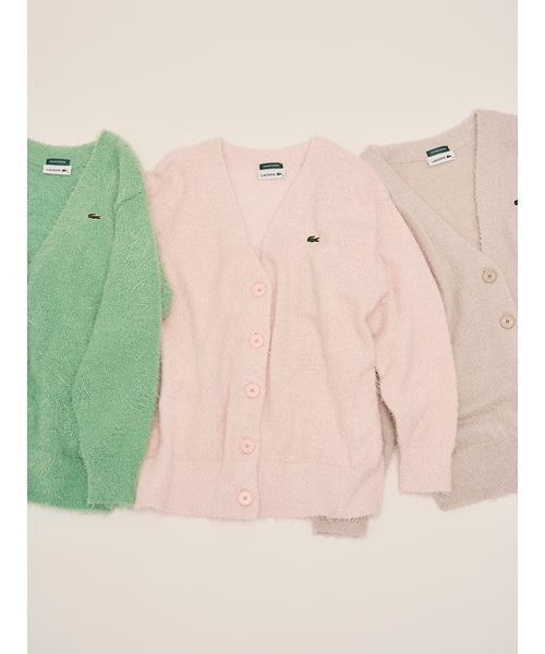 SNIDEL（スナイデル） カーディガン LACOSTE/ラメニットカーディガン