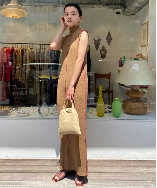 「TODAYFUL」 ニットワンピース 38inch キナリ レディース_画像5