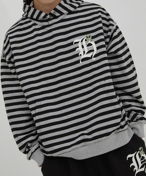 HOODHOOD パーカー 「UNISEX」HOODHOOD／Hロゴエイリアンフード 