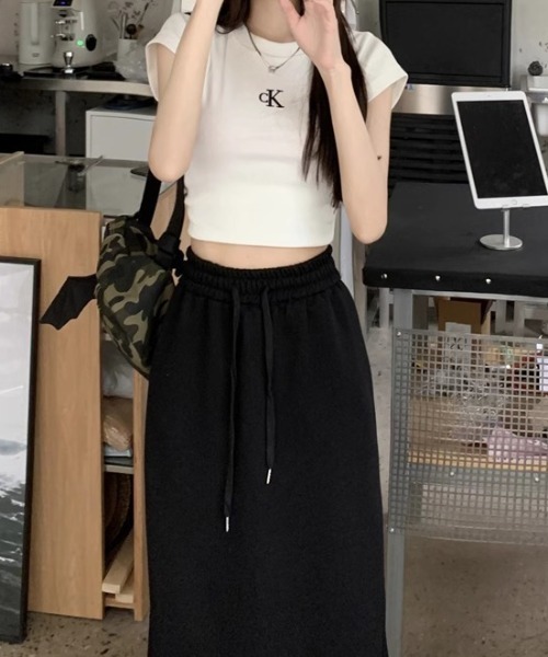 「GEMEDA」 「achic」スカート M ブラック レディース_画像3