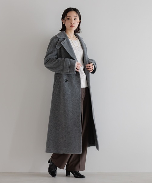 Andemiu（アンデミュウ） スラックス パンツ カサネタックストレート
