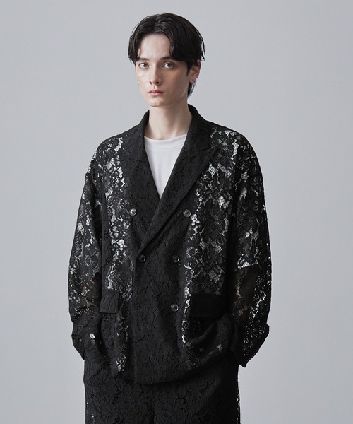 「CLEL」 ジャケット S ライトグレー メンズ_画像3