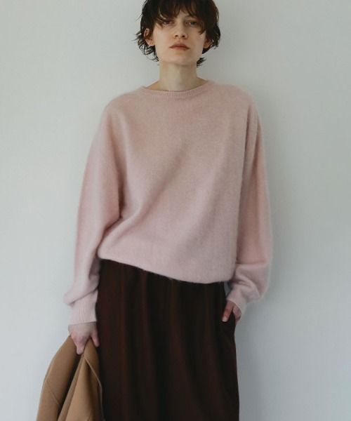 ニット セーター SANTEカシミヤヘアリーニットプルオーバー レディース