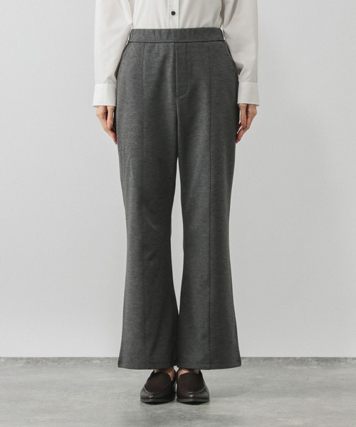 AtLast&Co. work pants 微フレア GLOBAL WORK（グローバルワーク） ワイドパンツ パンツ あったかフレア