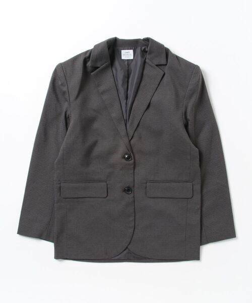 coen（コーエン） テーラードジャケット L ダークグレー レディース