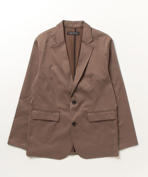 NANO universe（ナノ・ユニバース） テーラードジャケット M モカ