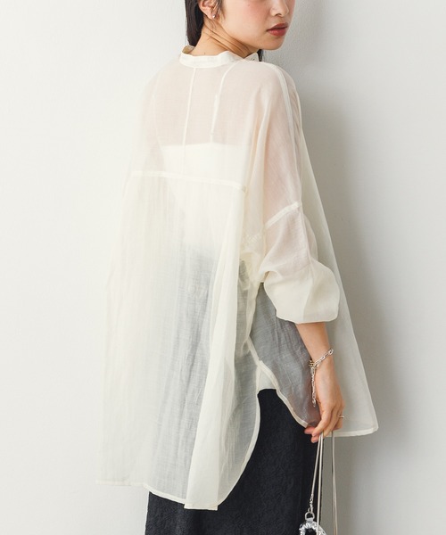 「hunch」 長袖ブラウス FREE アイボリー レディース | hunch | 02