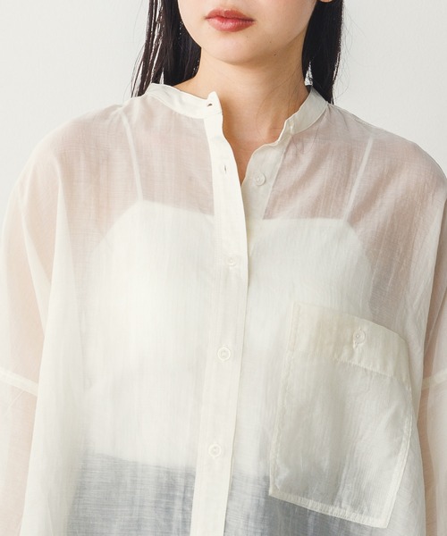 「hunch」 長袖ブラウス FREE アイボリー レディース | hunch | 04