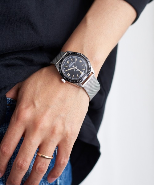 NAVAL WATCH（ナバルウォッチ） アナログ腕時計 FREE シルバー メンズ