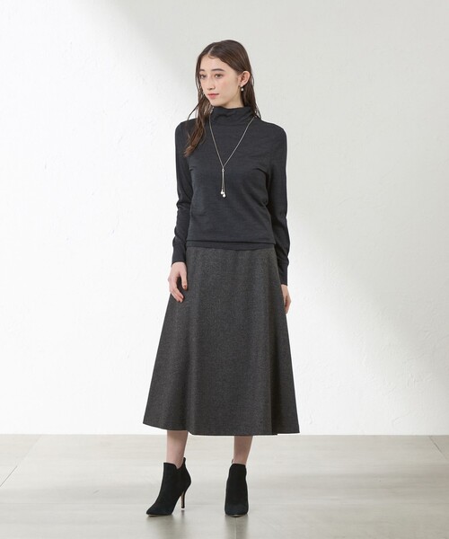 AMACA（アマカ） スカート シックツイードスカート : ZOZOTOWN Yahoo
