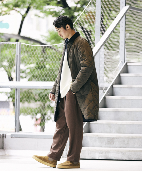 「TAION」 ステンカラーコート「HOUSE HOLDコラボ」 3 カーキ メンズ_画像5