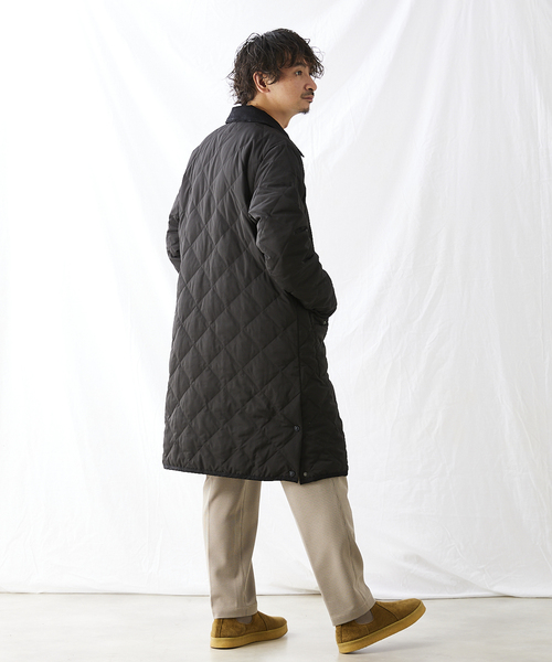 「TAION」 ステンカラーコート「HOUSE HOLDコラボ」 3 カーキ メンズ_画像9