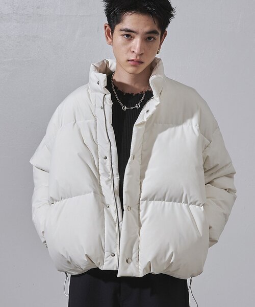 Lui's（ルイス） ダウンジャケット S ブラック メンズ : ZOZOTOWN