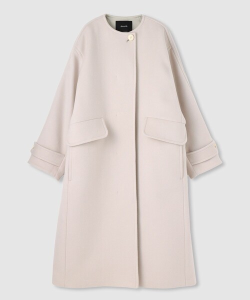 allureville（アルアバイル） ノーカラーコート コート ノーカラー