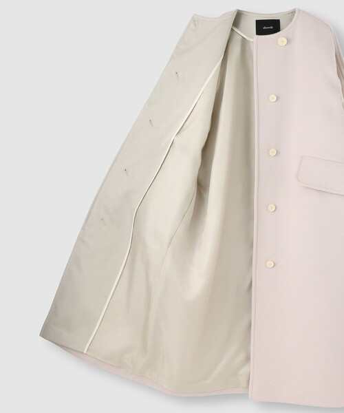 allureville（アルアバイル） ノーカラーコート コート ノーカラー