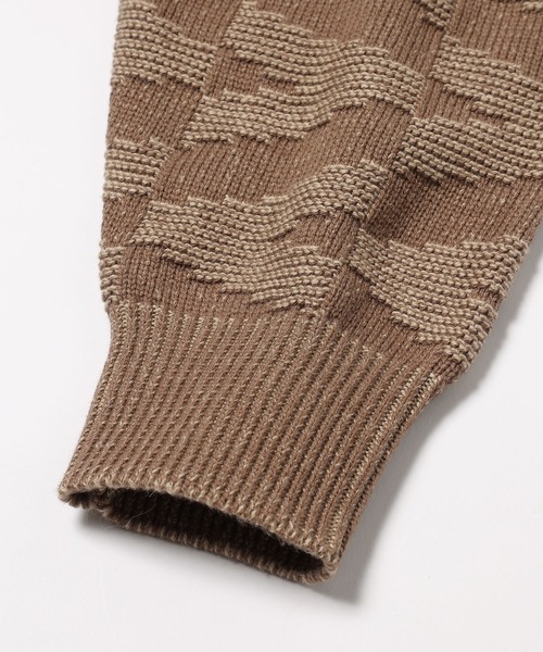 「MR.OLIVE」 長袖ニット MEDIUM グリーン メンズ_画像6