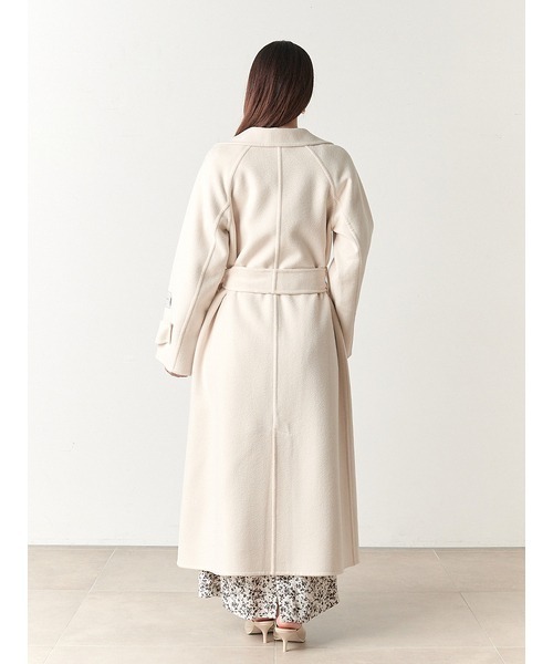 「SNIDEL」 チェスターコート 0 ベージュ レディース_画像6