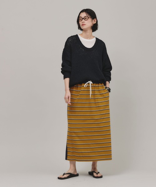 Curensology（カレンソロジー） ロングスカート FREE マスタード