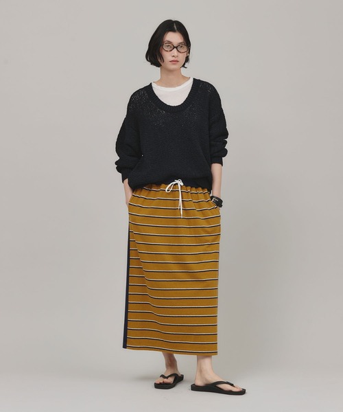 Curensology（カレンソロジー） ロングスカート FREE マスタード