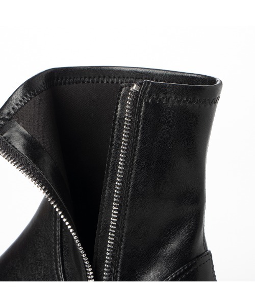 「EVOL」 ショートブーツ LL ブラック レディース_画像2