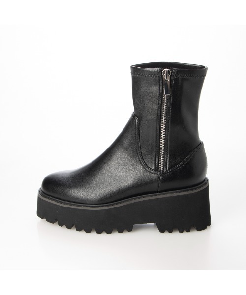 「EVOL」 ショートブーツ LL ブラック レディース_画像5