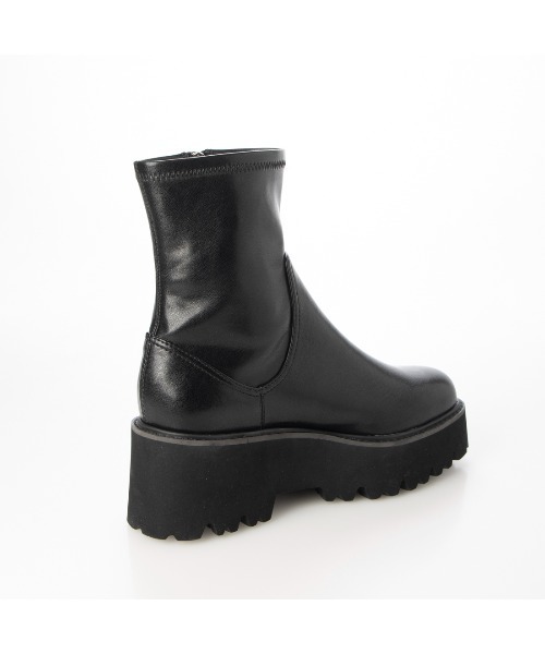 「EVOL」 ショートブーツ LL ブラック レディース_画像7