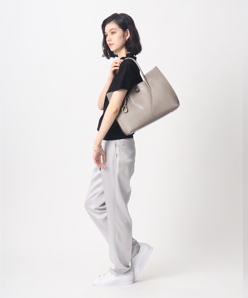 「TOFF&LOADSTONE」 トートバッグ 00 ベージュ レディース_画像4