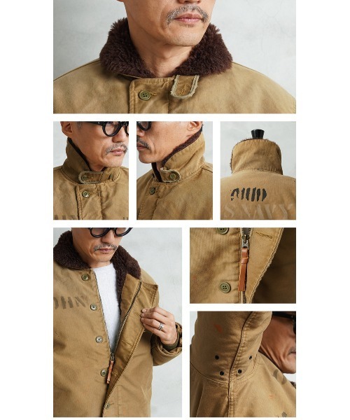 WAIPER.inc ミリタリージャケット モッズコート 忠実復刻 米軍 U.S.