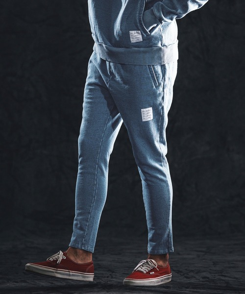 wjk reluxe ジーンズ mp14486-knit denim pants ニットデニムパンツ