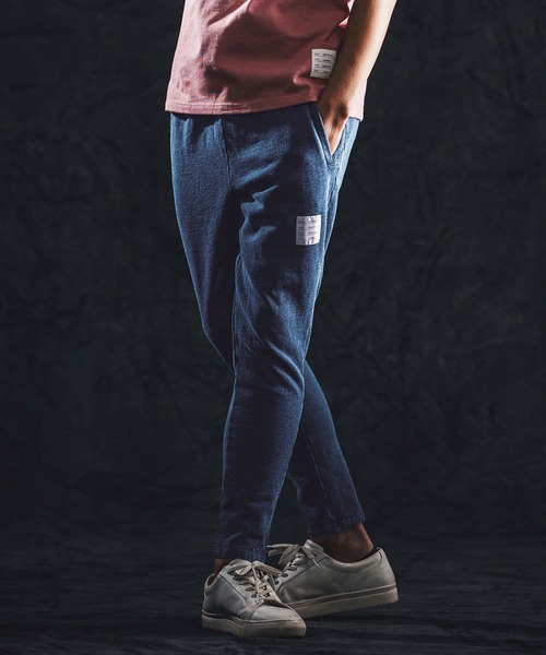 wjk reluxe ジーンズ mp14486-knit denim pants ニットデニムパンツ 