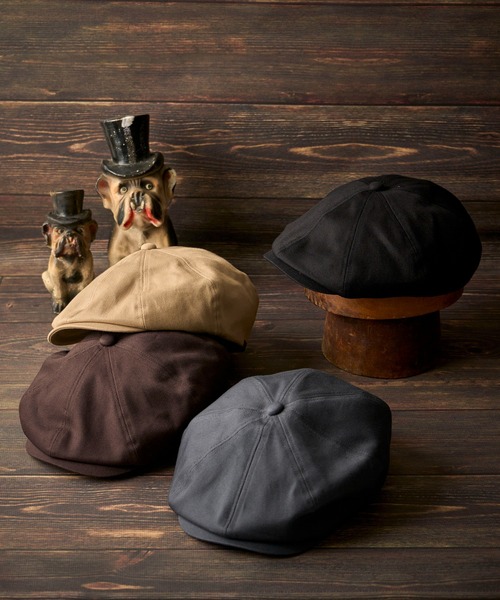 Mr.FATMAN 「MRFATMAN」 キャスケット L ブラック メンズ : ZOZOTOWN