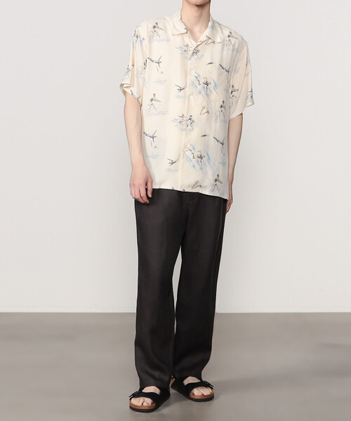 「Morris & Sons」 パンツ 3 チャコール メンズ_画像2