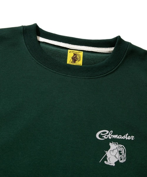「go slow caravan」 「COBMASTER」スウェットカットソー LARGE グレー メンズ_画像7