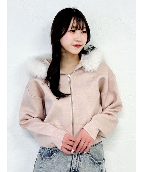 dazzlin（ダズリン） ニット セーター 「WEB限定」フェイクファー