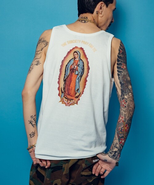 Subciety（サブサエティ） タンクトップ Maria tank top メンズ