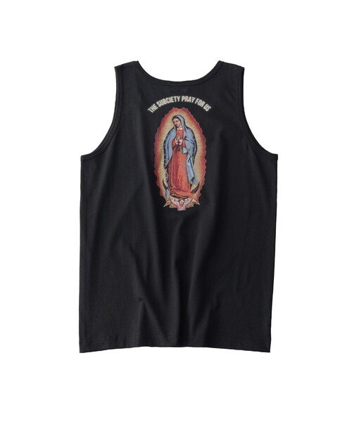 マリア柄タンクトップ Subciety（サブサエティ） タンクトップ Maria tank top メンズ