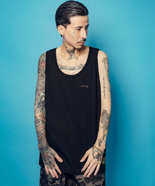 Subciety（サブサエティ） タンクトップ Maria tank top メンズ