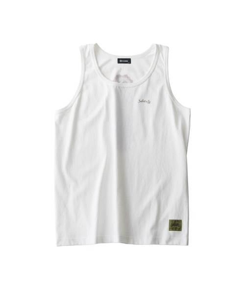 マリア柄タンクトップ Subciety（サブサエティ） タンクトップ Maria tank top メンズ