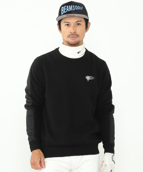 BEAMS GOLF（ビームス ゴルフ） 長袖ニット X-LARGE ブラック メンズ